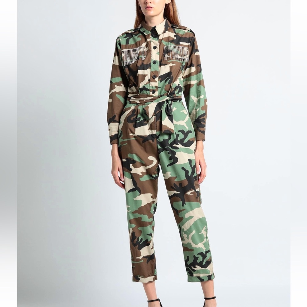 Womens Camo Romper